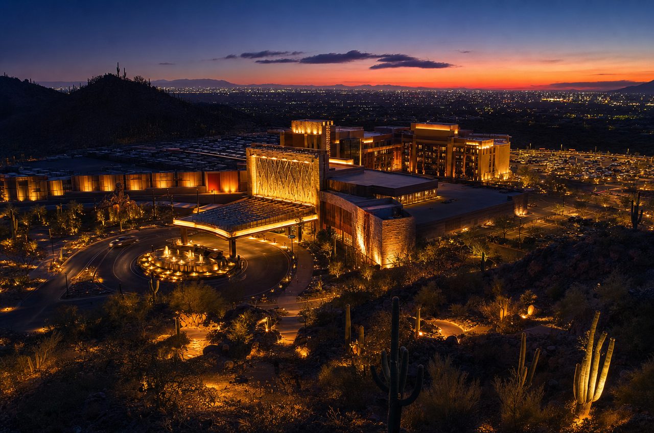 Arizona casino directory — aerial view