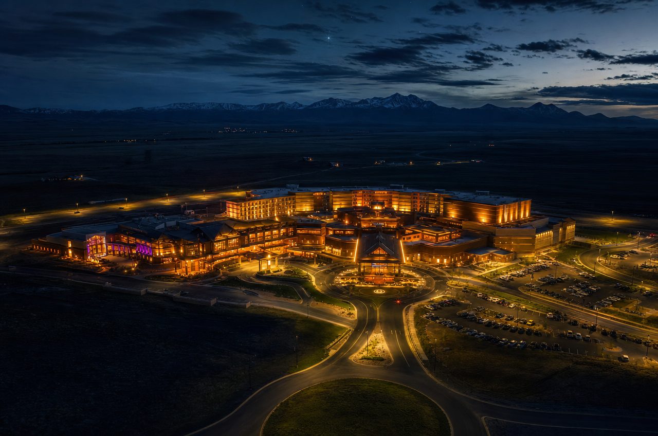 Montana casino directory — aerial view