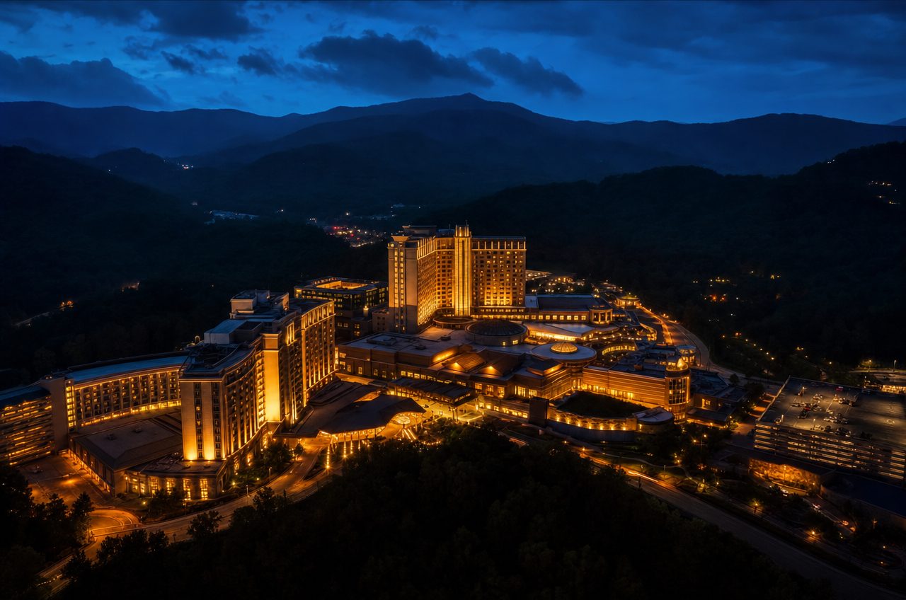 North Carolina casino directory — aerial view