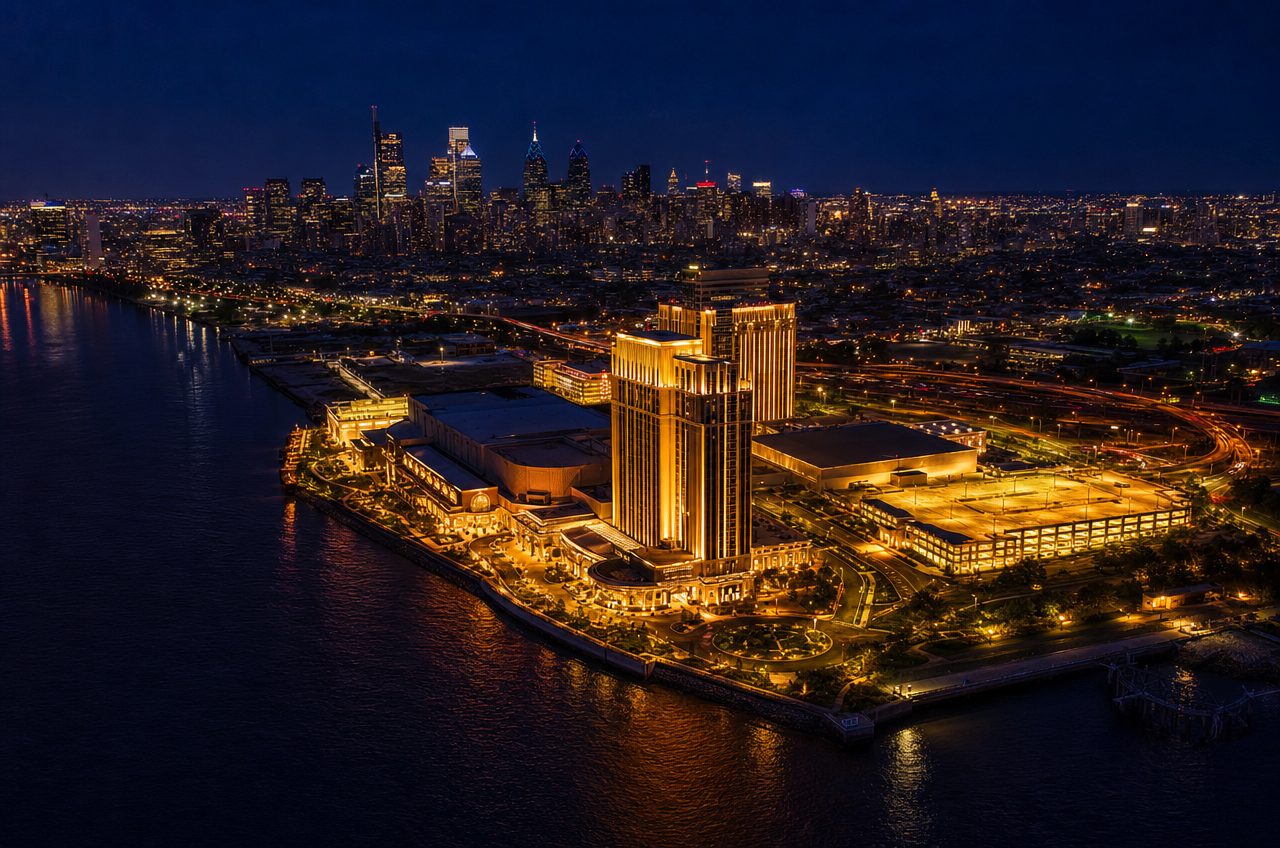 Pennsylvania casino directory — aerial view